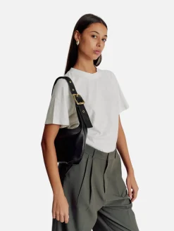 Everyday Croissant Bag - Black