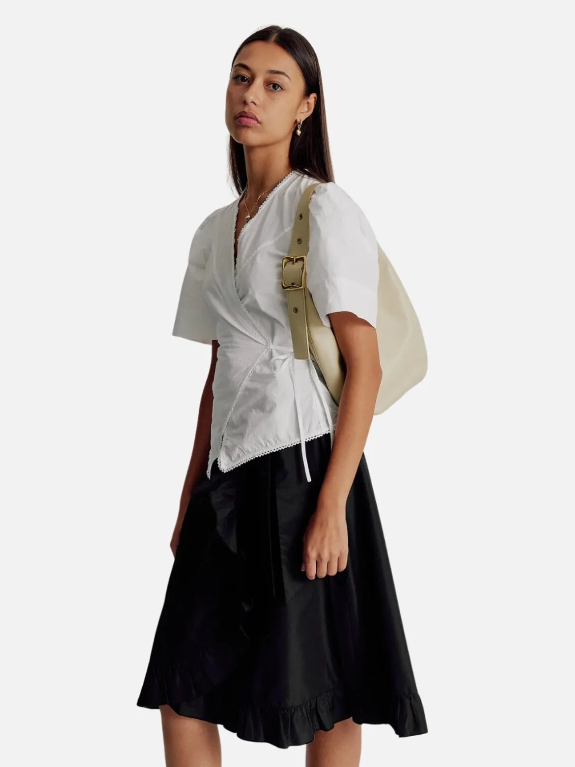 Everyday Croissant Bag - Cashew