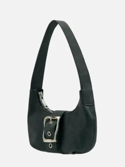 Everyday Mini Baguette - Black Corn Leather