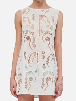 Florence Lace Tunic - White