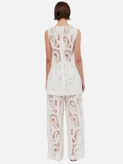 Florence Lace Tunic - White