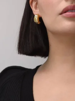 Gina Earrings - Yellow Gold