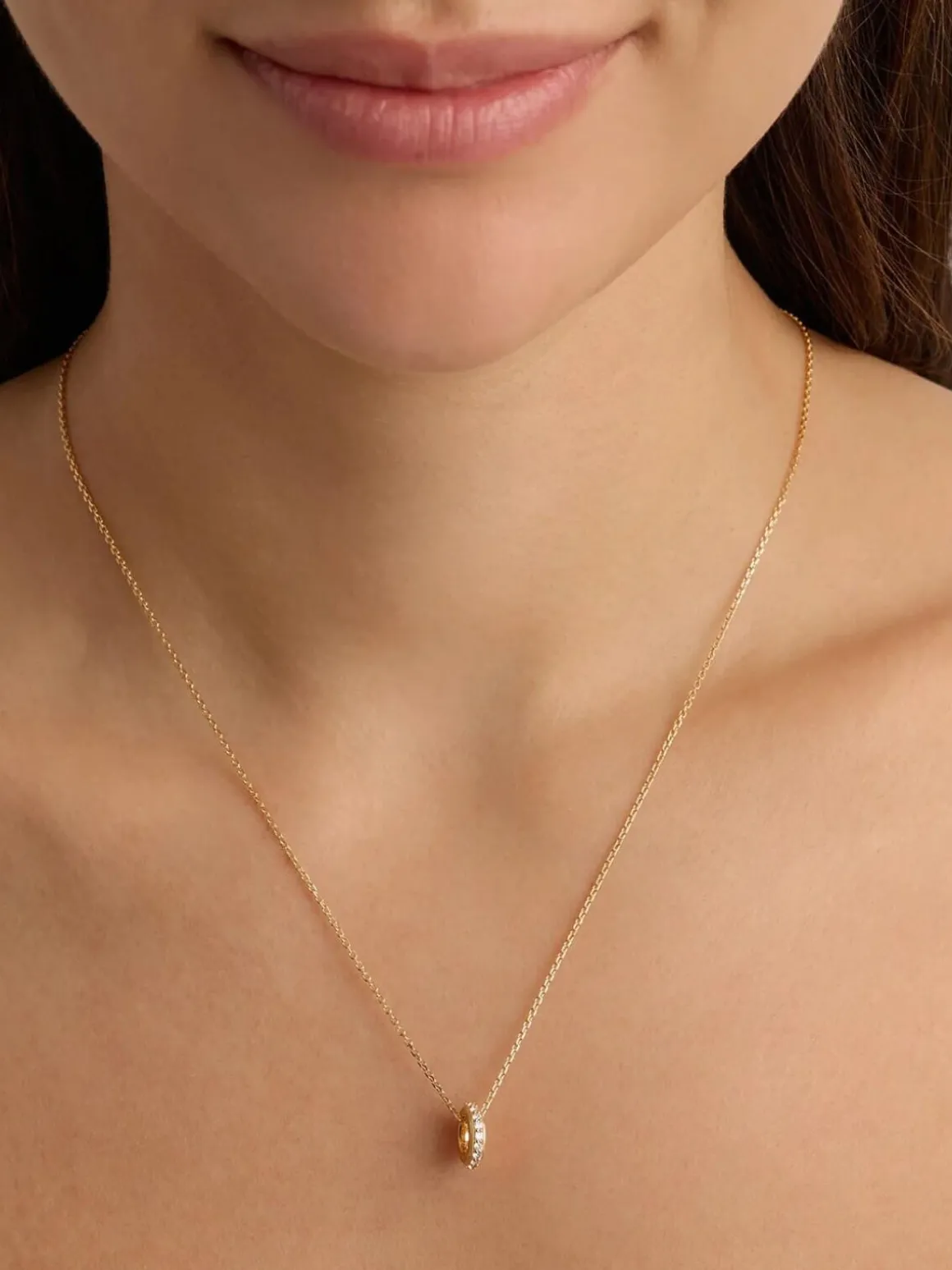 Halo Petal Charm - Gold