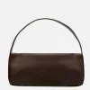 Harlow Slouch Baguette - Choc Nappa