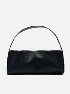 Harlow Slouch Baguette Bag - Black Nappa
