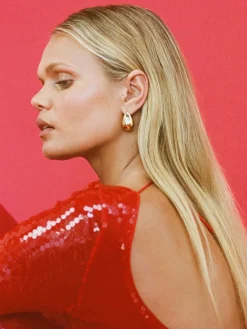 Heritage Earrings - Clear