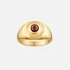 Heritage Signet Ring - Garnet