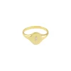 Holly Crystal Ring - Gold