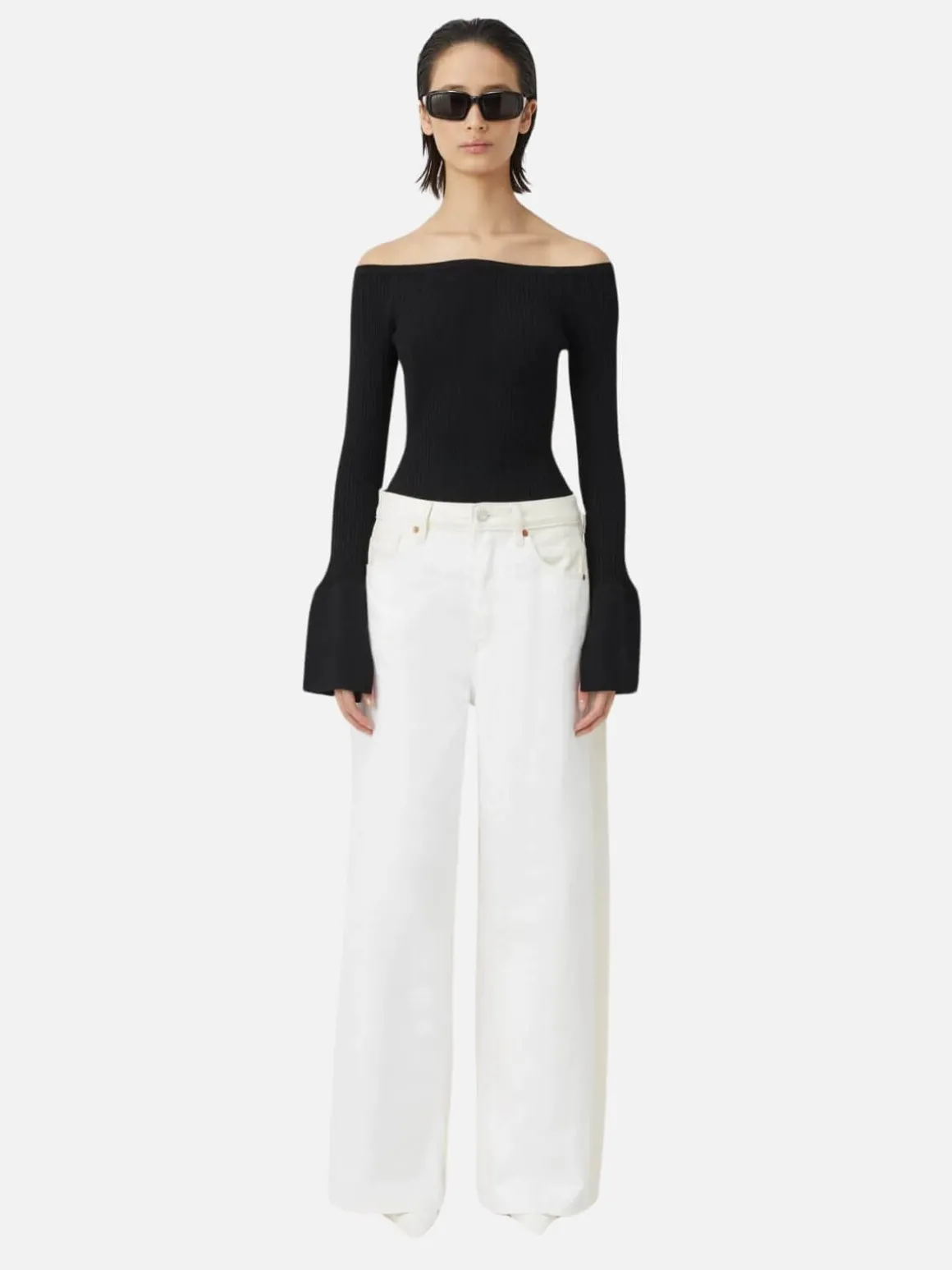 Hortensia Bodysuit - Black