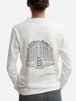 Hotel Blanca LS Tee - White