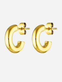 Hugo Hoop Earrings - Gold
