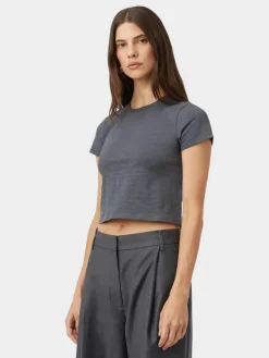 Ida Slub Tee - Slate