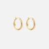 Infinite Horizon Large Hoops - Gold
