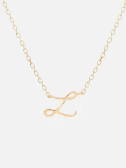 14K Gold Love Letter Necklace