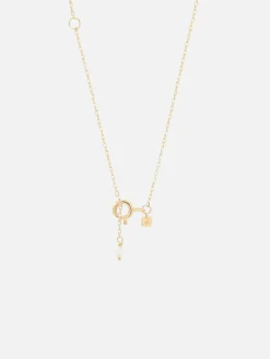 14K Gold Love Letter Necklace