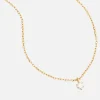 14K Gold Sweet Droplet Diamond Necklace