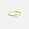 18k Gold Vermeil Kindred Birthstone Ring - April