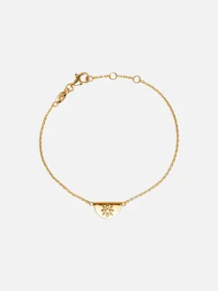 18k Gold Vermeil Lotus Bracelet