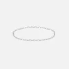 14K White Gold Purity Chain Ring