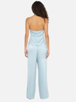 Kaia Halter top - Duck Egg