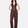 Kaia Pant - Choc Plum
