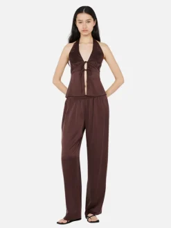 Kaia Pant - Choc Plum