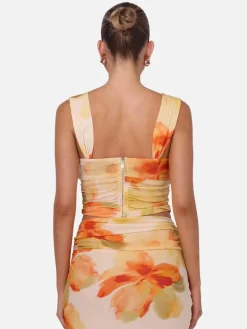 Kelly Corset Top - Marigold