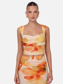 Kelly Corset Top - Marigold