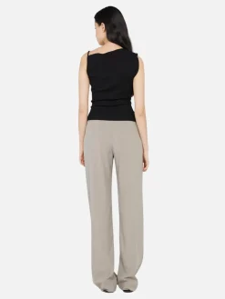 Leila Asym Tank - Black