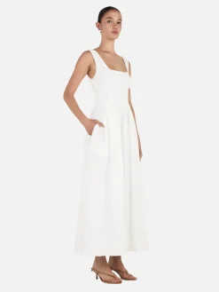 Leonay Midi Dress - Ivory