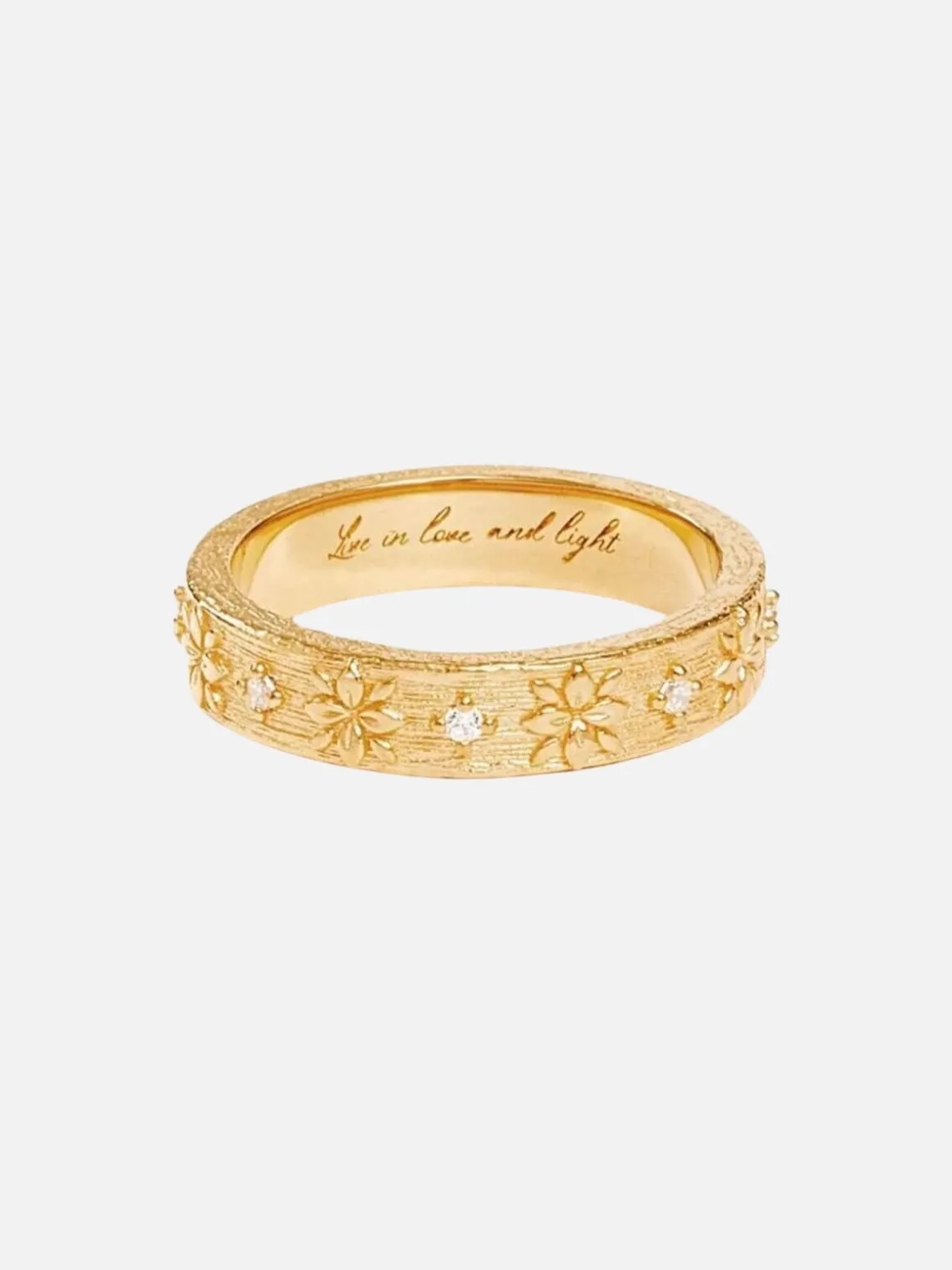 Live In Grace Ring - Gold