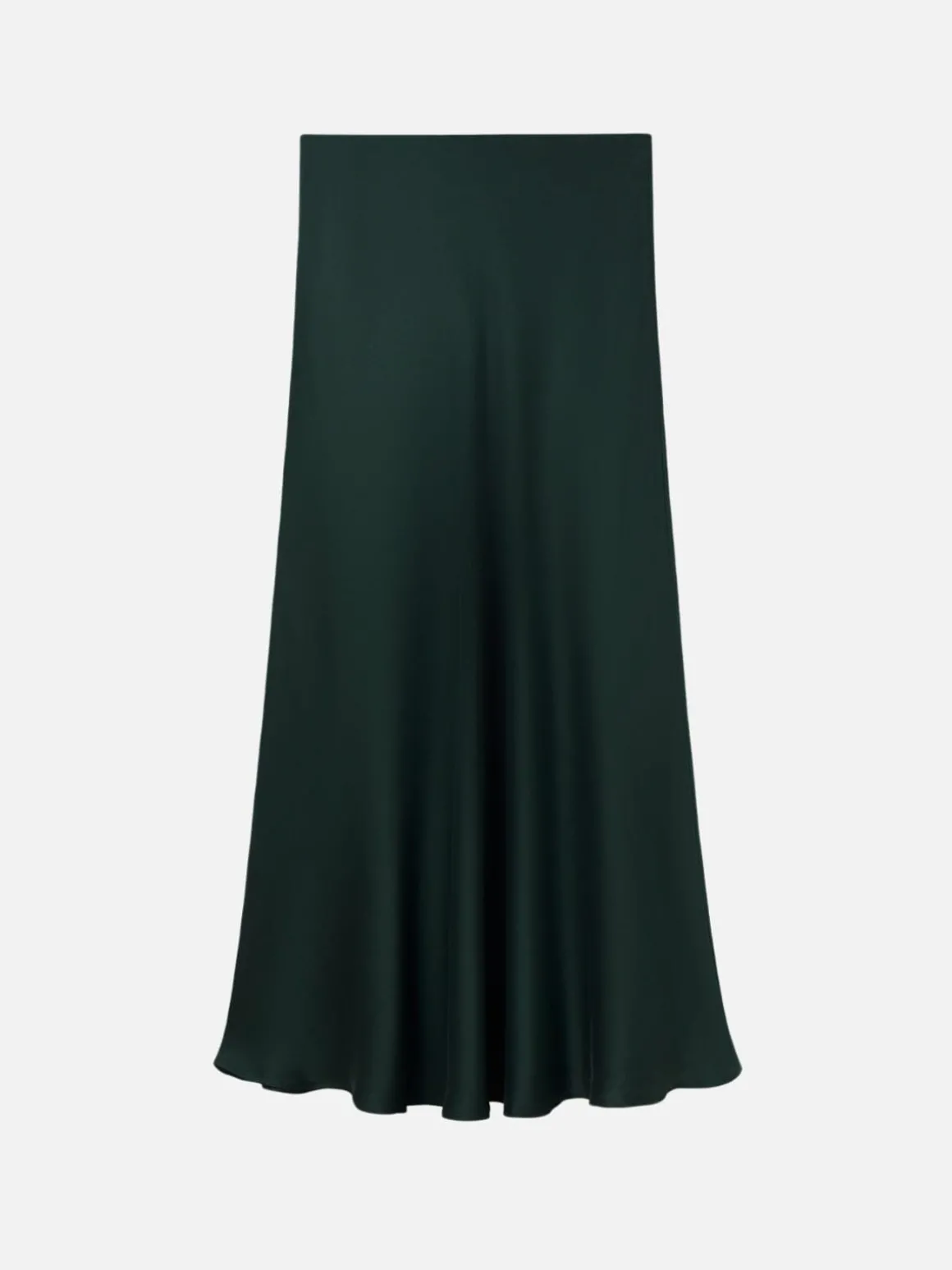 Long Bias Cut Skirt - Scarab