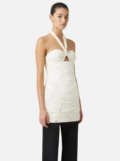 Loren Mini Dress - Lemon Milk