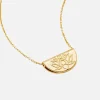 Lotus Short Necklace - Gold
