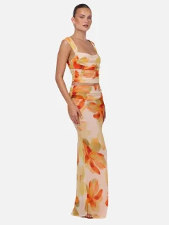 Lucia Maxi Skirt - Marigold