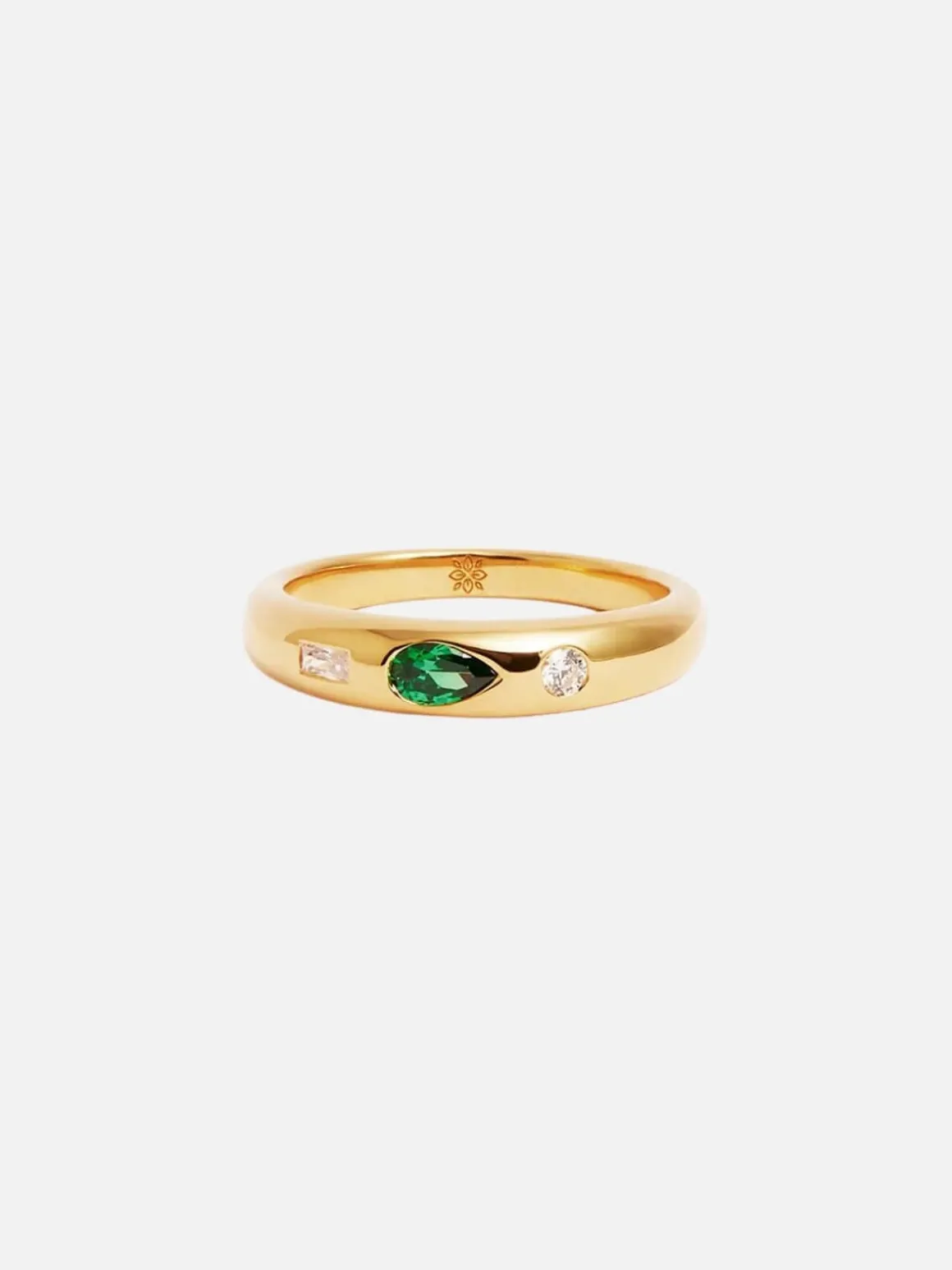 Magnetic Soul Ring - 18k Gold