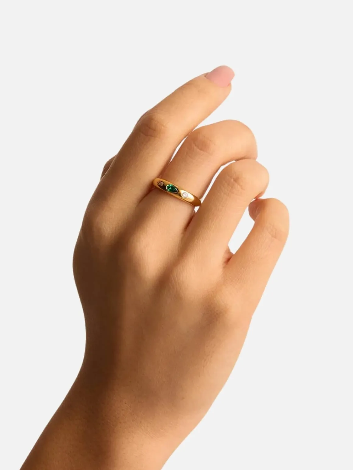 Magnetic Soul Ring - 18k Gold