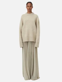 Majorelle Maxi Skirt - Bone