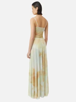 Majorelle Printed Bodysuit - Watercolour Print