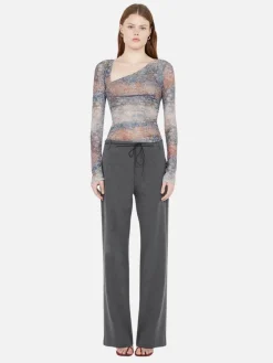 Malaya Long Sleeve Top - Skyfire Ombre