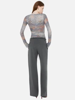 Malaya Long Sleeve Top - Skyfire Ombre