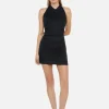Marianna Halter Mini Dress - Black