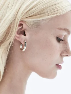 Marley Hoops - Silver