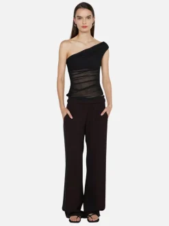 Martha Asym Top - Black