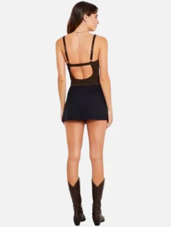 Micro Mini Skirt - Black