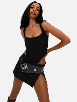 Micro Mini Skirt - Black