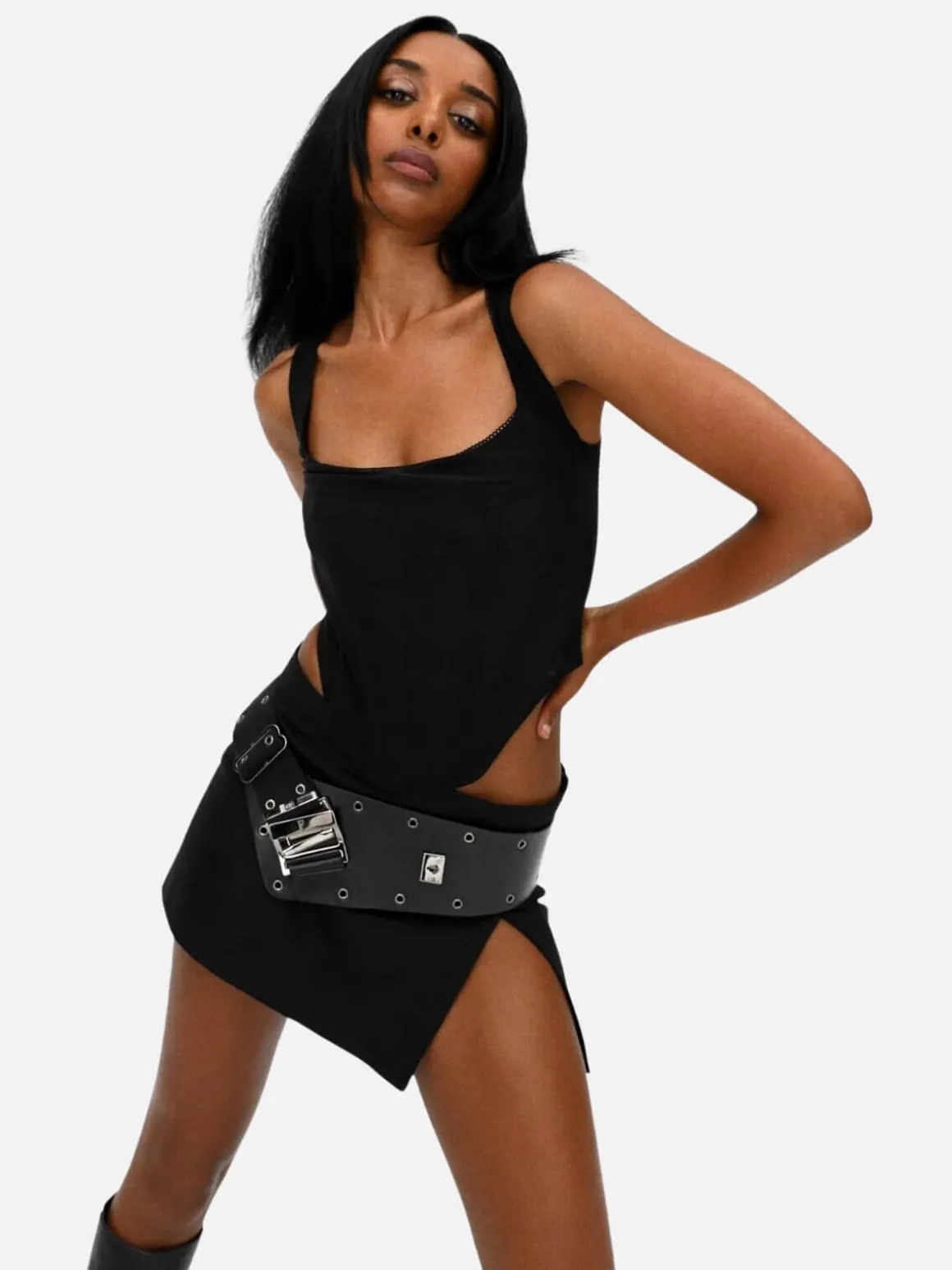 Micro Mini Skirt - Black