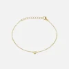 Mini Heart Bracelet - Gold