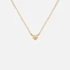 Mini Heart Necklace - Gold