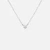 Mini Heart Necklace - Silver